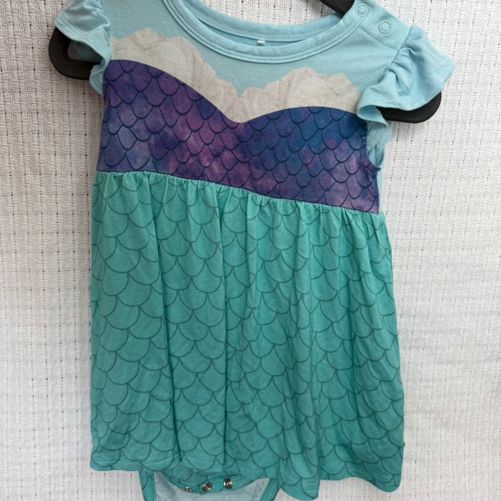 Posh Peanut Arielle dress/bodysuit 18-24m